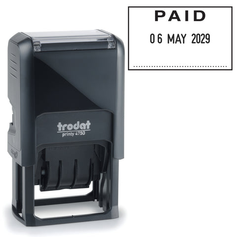 PAID + Date Self Inking - Trodat Printy Dater 4750