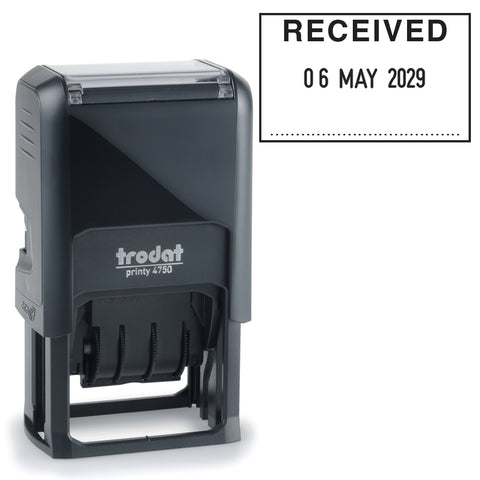 RECEIVED + Date Self Inking - Trodat Printy Dater 4750