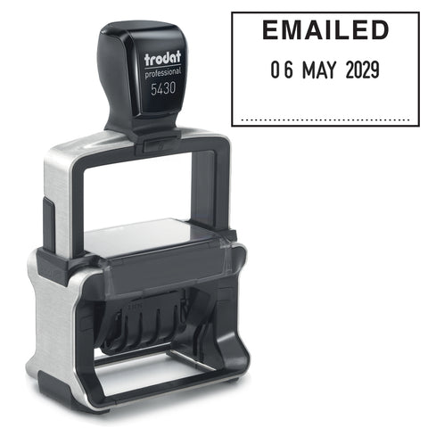 EMAILED + Date Self Inking - Trodat Professional Dater 5430
