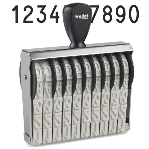 18mm High 10 Bands - Trodat Classic Numberer 151810