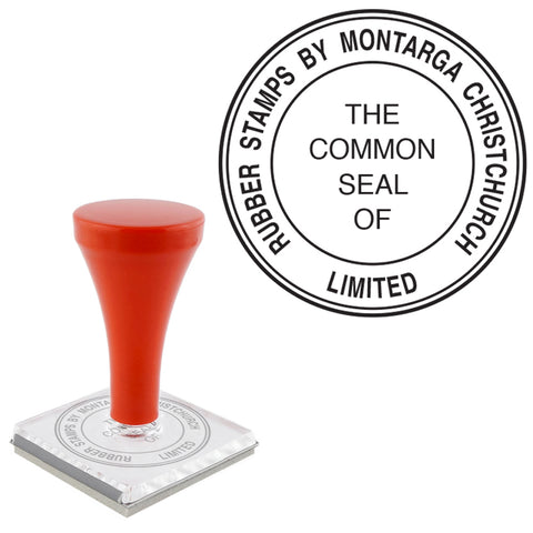 Common Seal Long Title - Handle Stamp