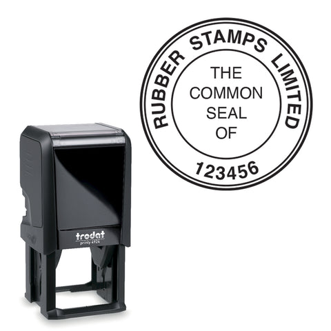 Common Seal With Number - Self Inking Stamp