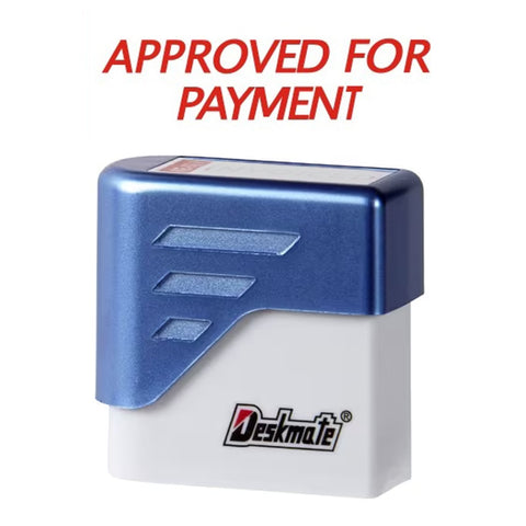 Approved For Payment Self Inking Stamp- Deskmate