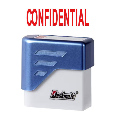 Confidential Self Inking Stamp- Deskmate