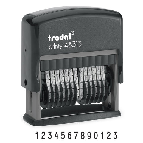 13 Bands 4mm High 48313 Trodat Self Inking Stamp