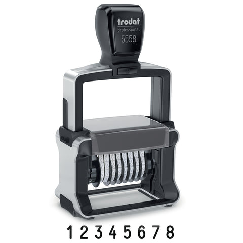 .8 Bands - 5mm High 5558 Trodat Self Inking Stamp
