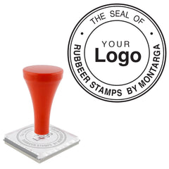 The Seal of With Logo - Handle Stamp