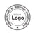 Round Seal long title + Logo - Self Inking Stamp