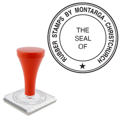 The Seal of Long Title - Handle Stamp
