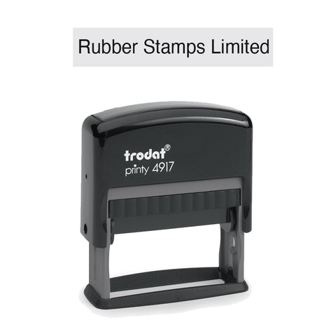 Trodat 4917 - 10 x 50mm Custom Self Inking Stamp