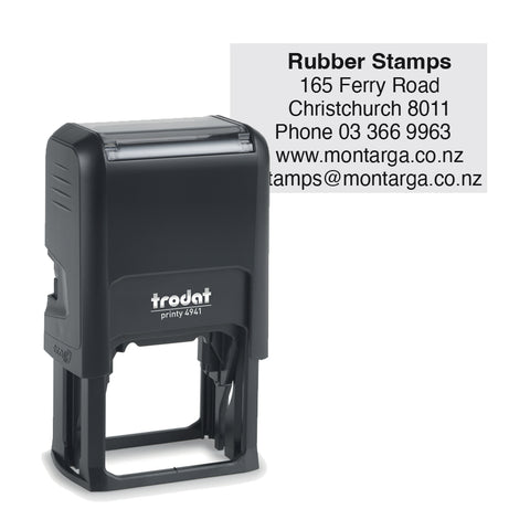 Trodat 4941 - 24 x 41mm Custom Self Inking Stamp